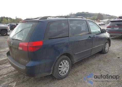 2005 Toyota Sienna Ce из США, поврежденный, VIN 5TDZA23C55S381533